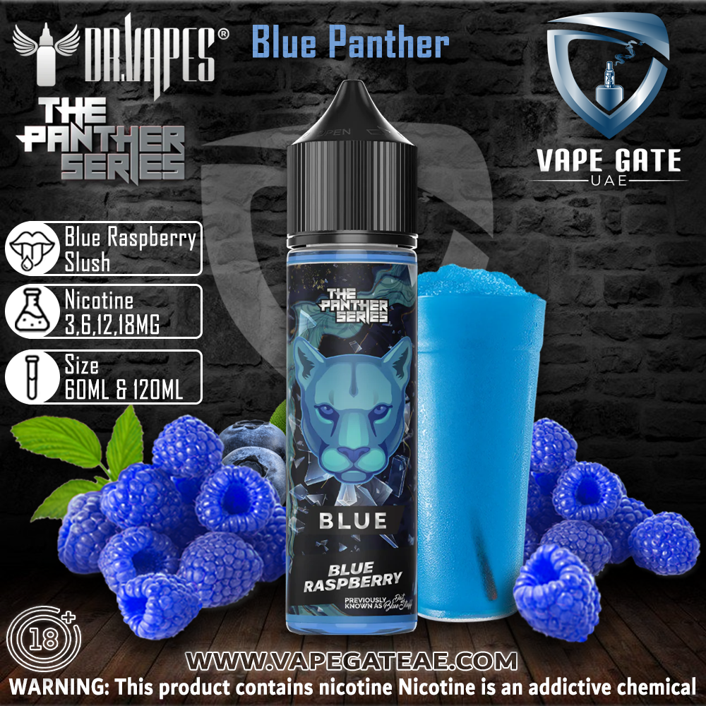 Date Blue Stuff (Blue Panther) -  E liquid by Dr Vapes