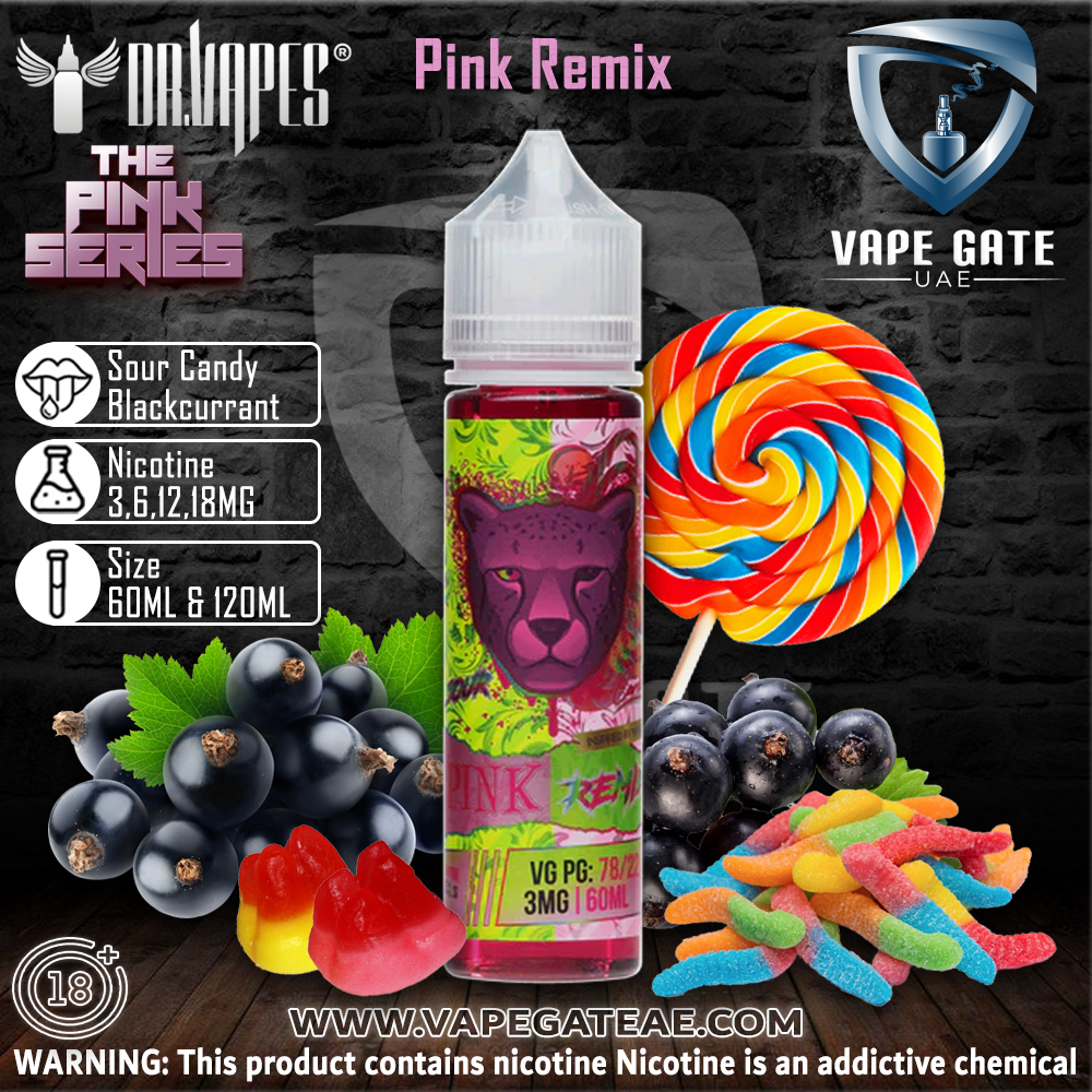 Pink Remix  60ml E juice by Dr. Vapes