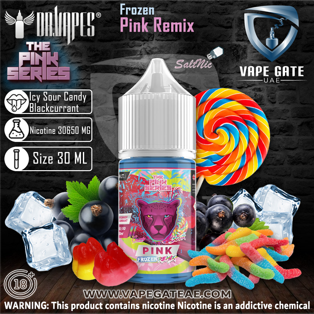 Pink Frozen Remix 30ml SaltNic by Dr. Vapes