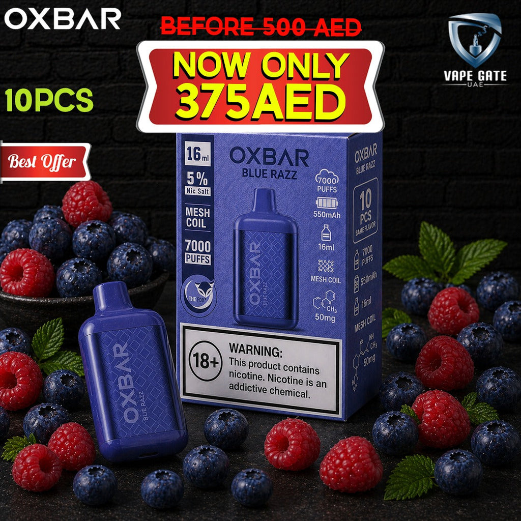 OXVA OXBAR THE FOX DISPOSABLE VAPE (7000 PUFFS)