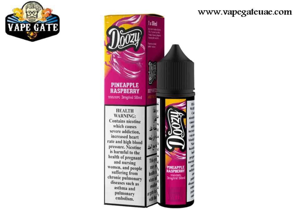 Pineapple Raspberry 50ml E liquid by Doozy