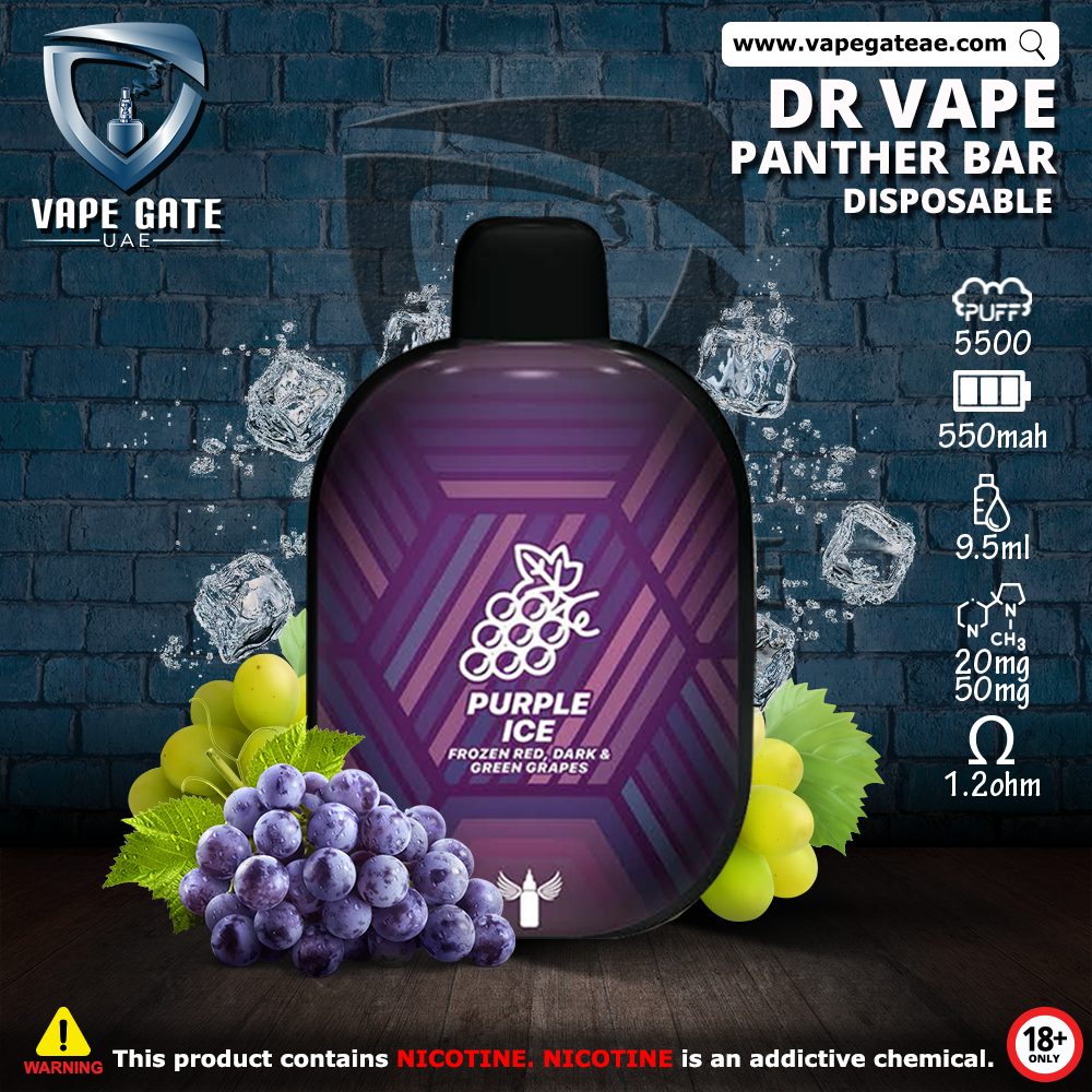 Dr Vapes Panther Bar Rechargeable Disposables vape (5500 Puffs)