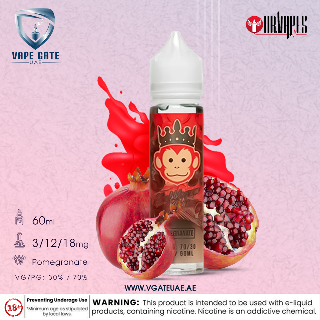 Bubble Gum Kings Pomegranate 60ml by Dr. Vapes