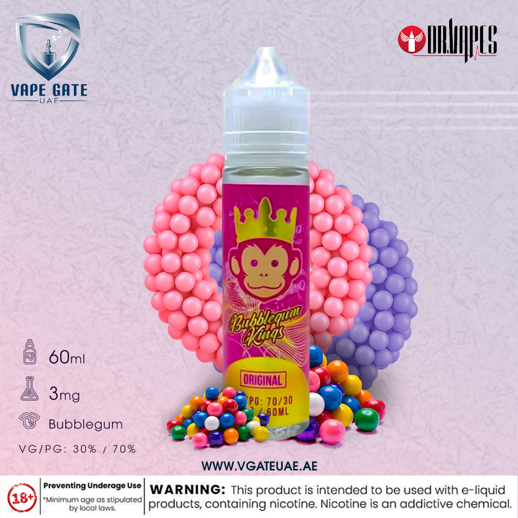 Bubble Gum Kings Original 60ml by Dr. Vapes