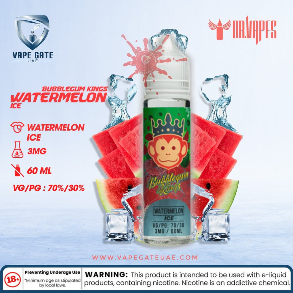 Bubble Gum Kings Watermelon Ice 60ml by Dr. Vapes