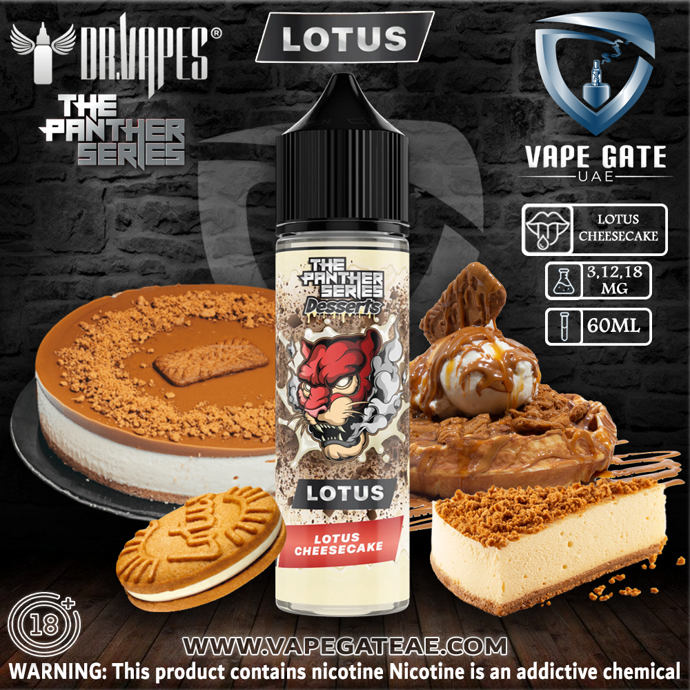 Lotus Cheesecake -  Dr Vapes