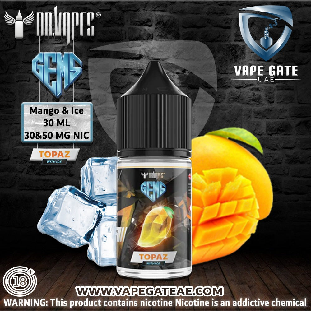 GEMS TOPAZ MAD MANGO -  SaltNic 30ml by Dr Vapes