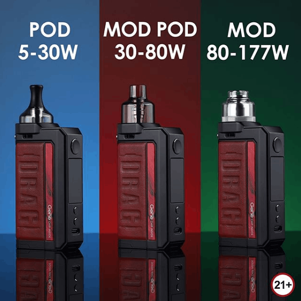 VOOPOO DRAG MAX 177W TC KIT WITH PNP TANK