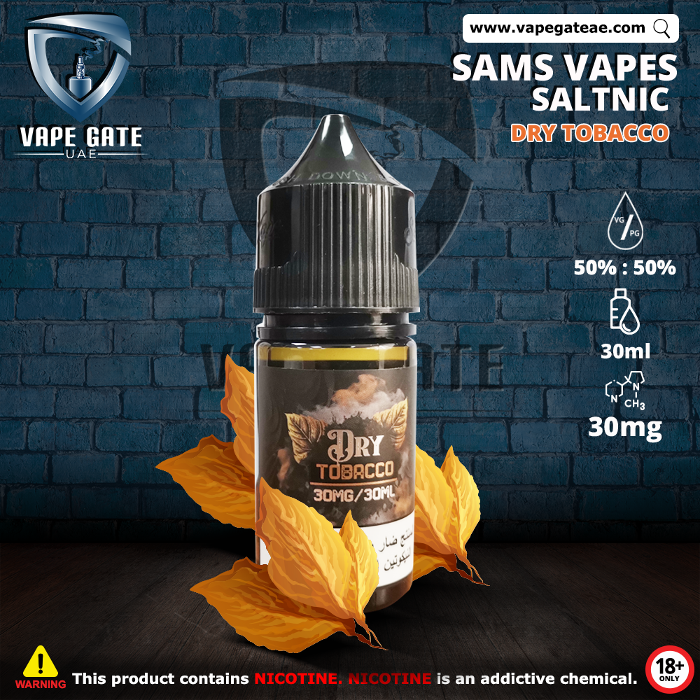 Dry Tobacco Saltnic Sams Vape