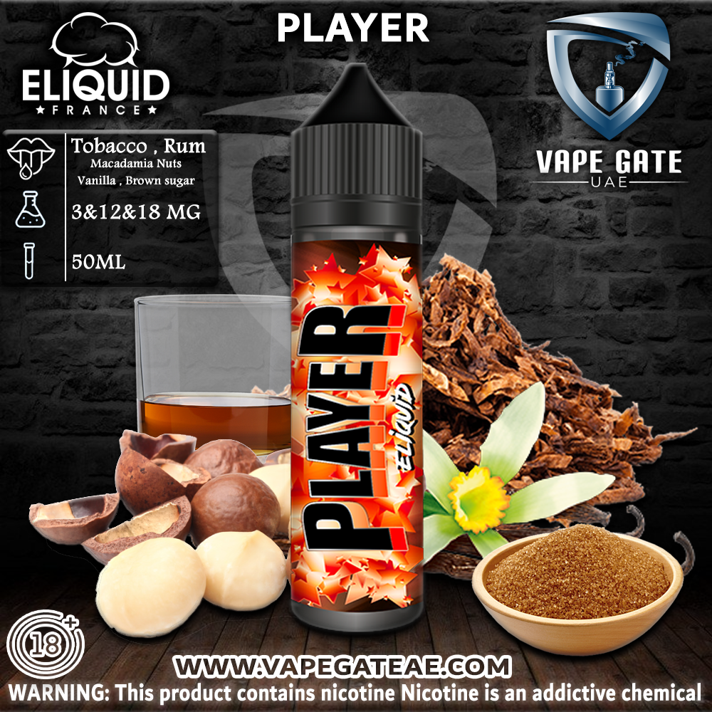 PLAYER - ELIQUID FRANCE 60ML