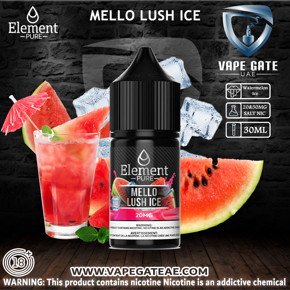 ELEMENT PURE - MELLO LUSH ICE SALTNIC 30ML