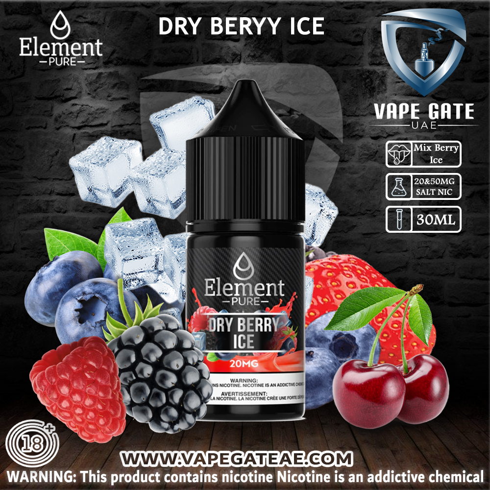 ELEMENT PURE - DRY BERRY ICE SALTNIC 30ML