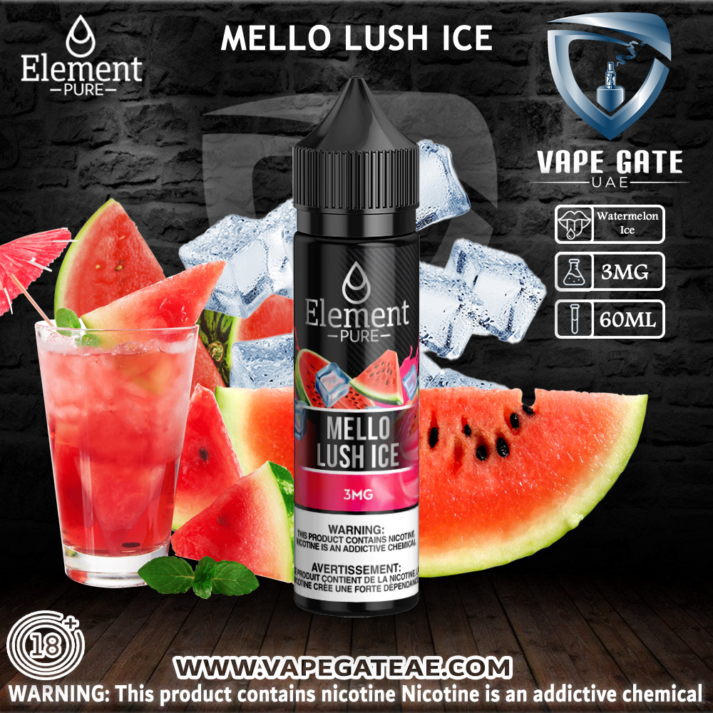 ELEMENT PURE - MELLO LUSH ICE ELIQUID (60ML)