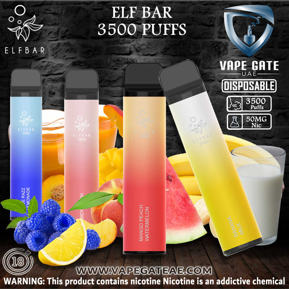 ELF BAR 3500 Disposable Pod Device 1500mAh