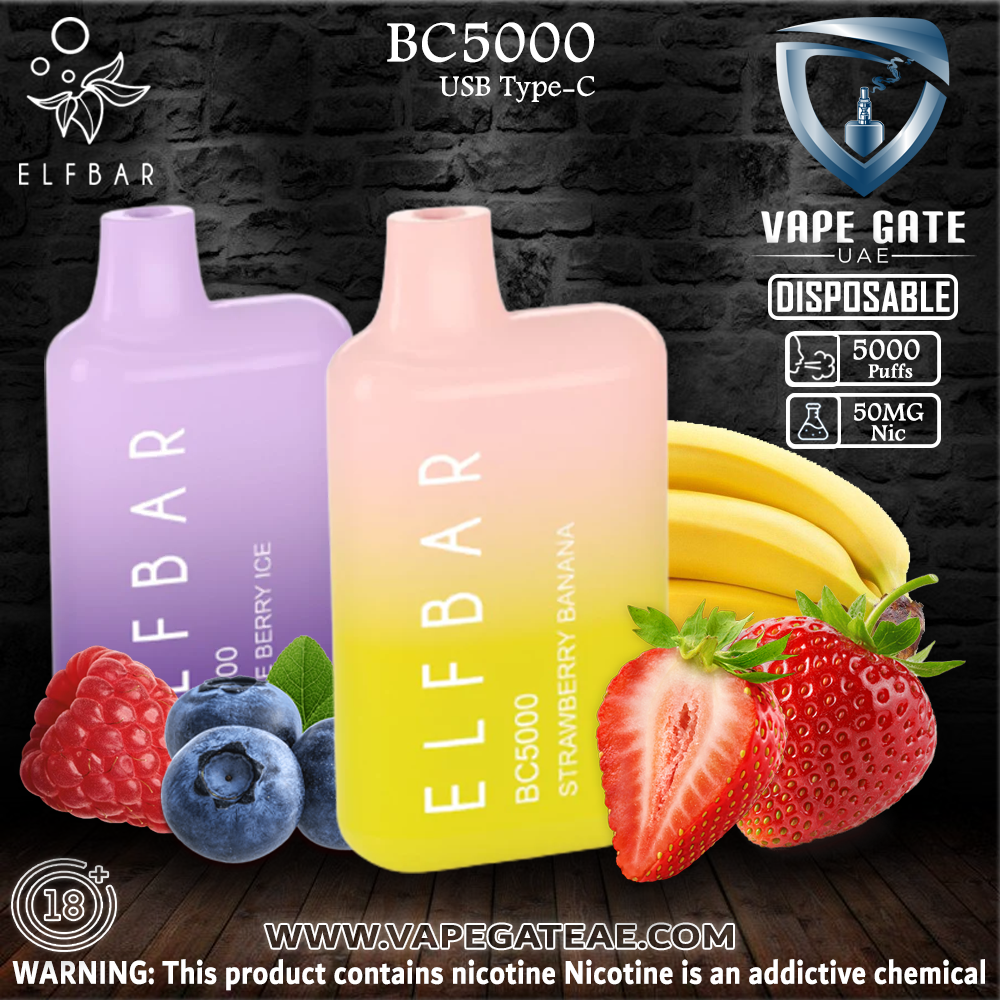 ELF Bar BC5000 Puffs Disposable Pod Device