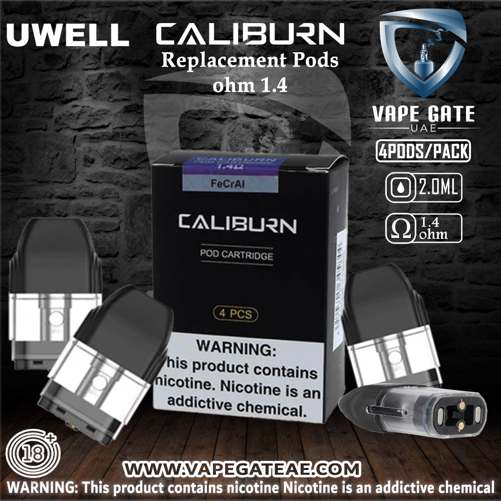 Refillable Uwell Caliburn Replacement Pods