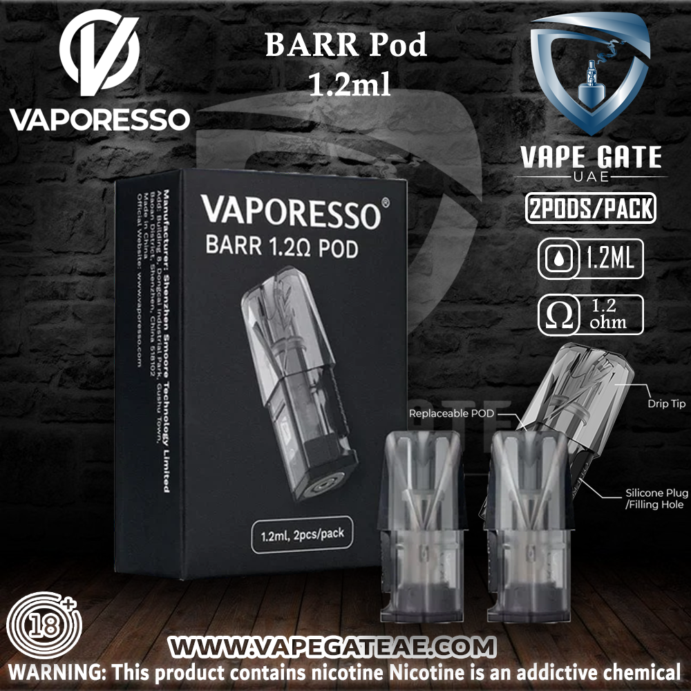 VAPORESSO BARR Pod 1.2ml 2pcs