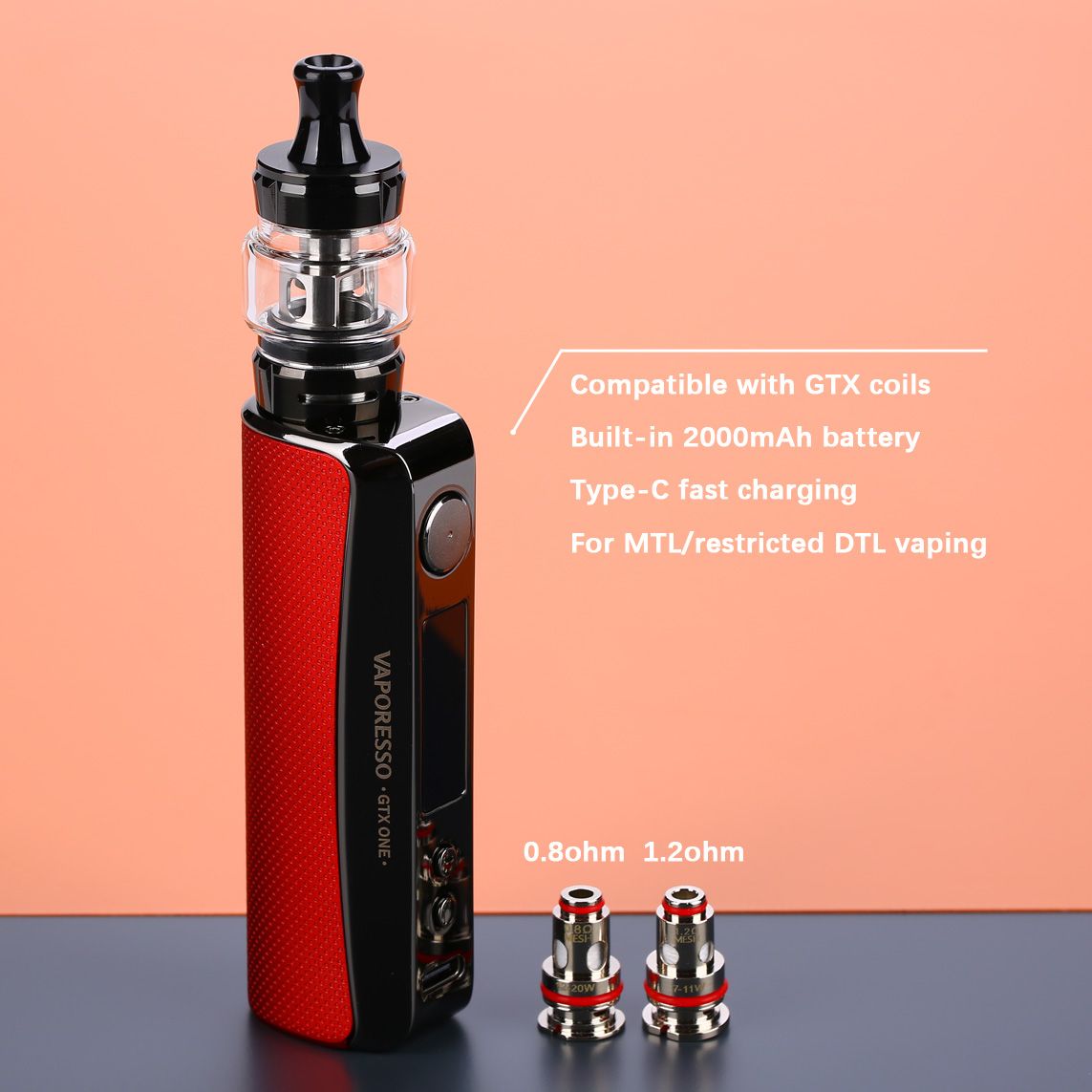 VAPORESSO GTX ONE 40W STARTER KIT