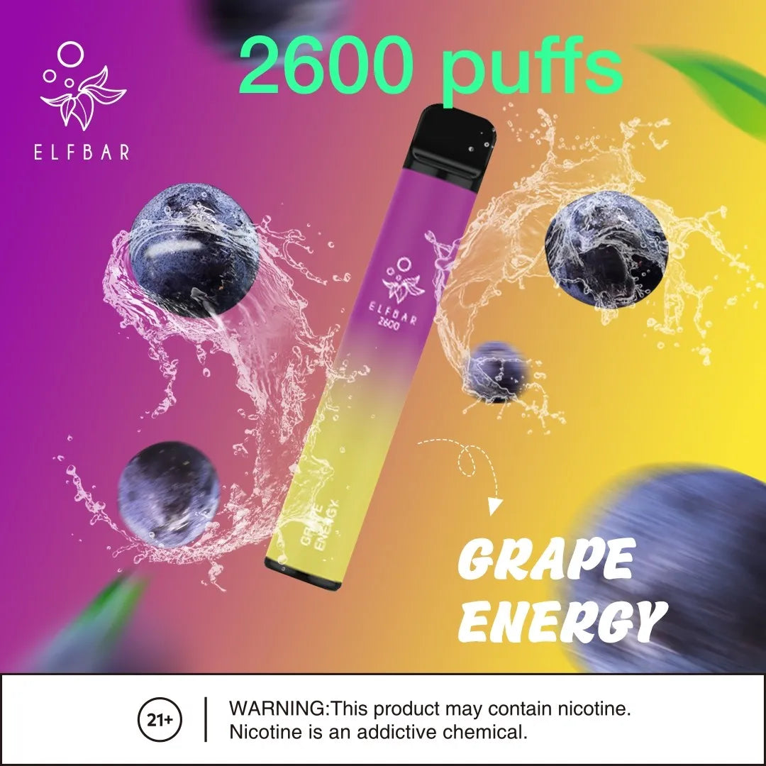 ELF BAR 2600 Disposable Pod Device 1050mAh