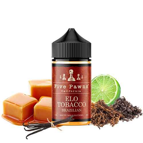 Elo Tobacco - 60ml E liquid by Five Pawns California