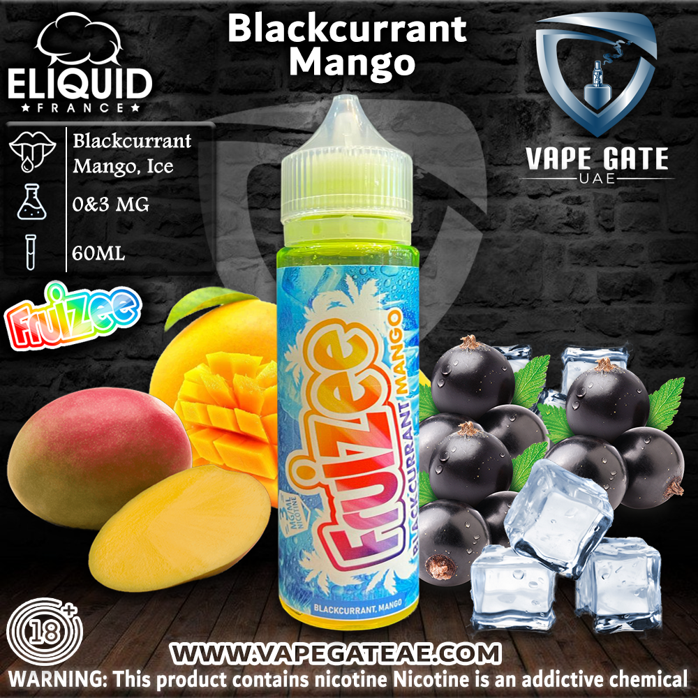 BLACKCURRANT MANGO - ELIQUID FRANCE