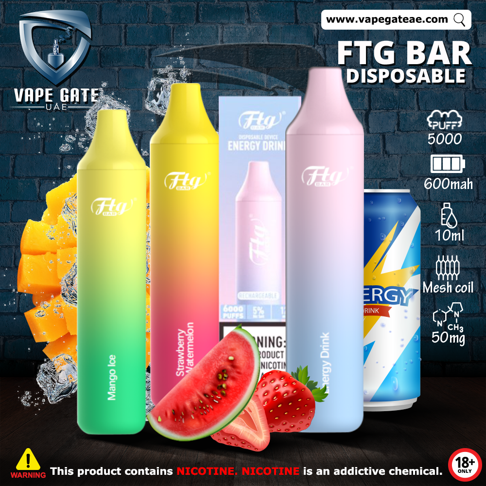 FTG BAR Disposable (5000 Puffs - 50mg)