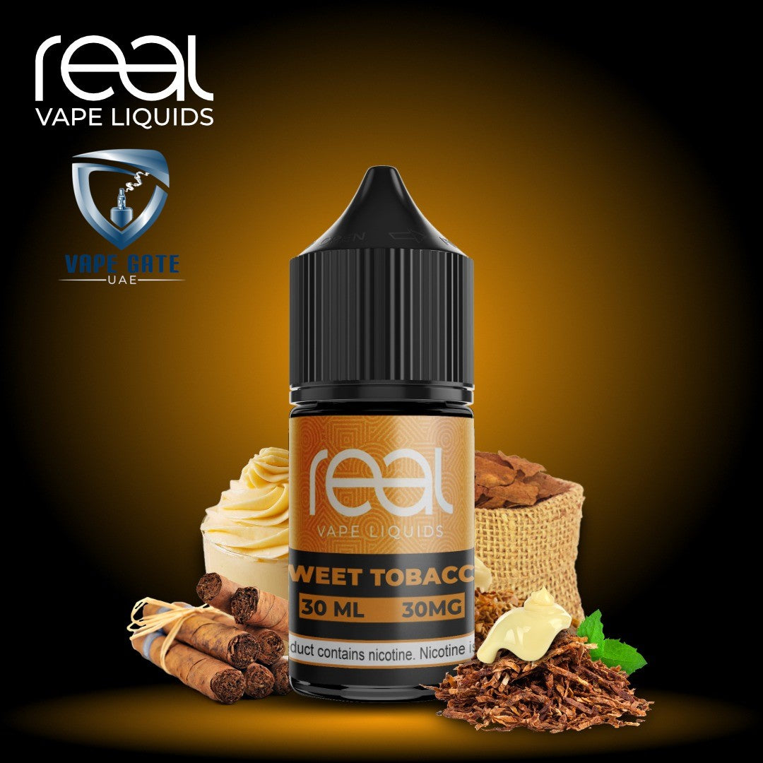 SWEET TOBACCO - REAL VAPE SALTNIC 30ml
