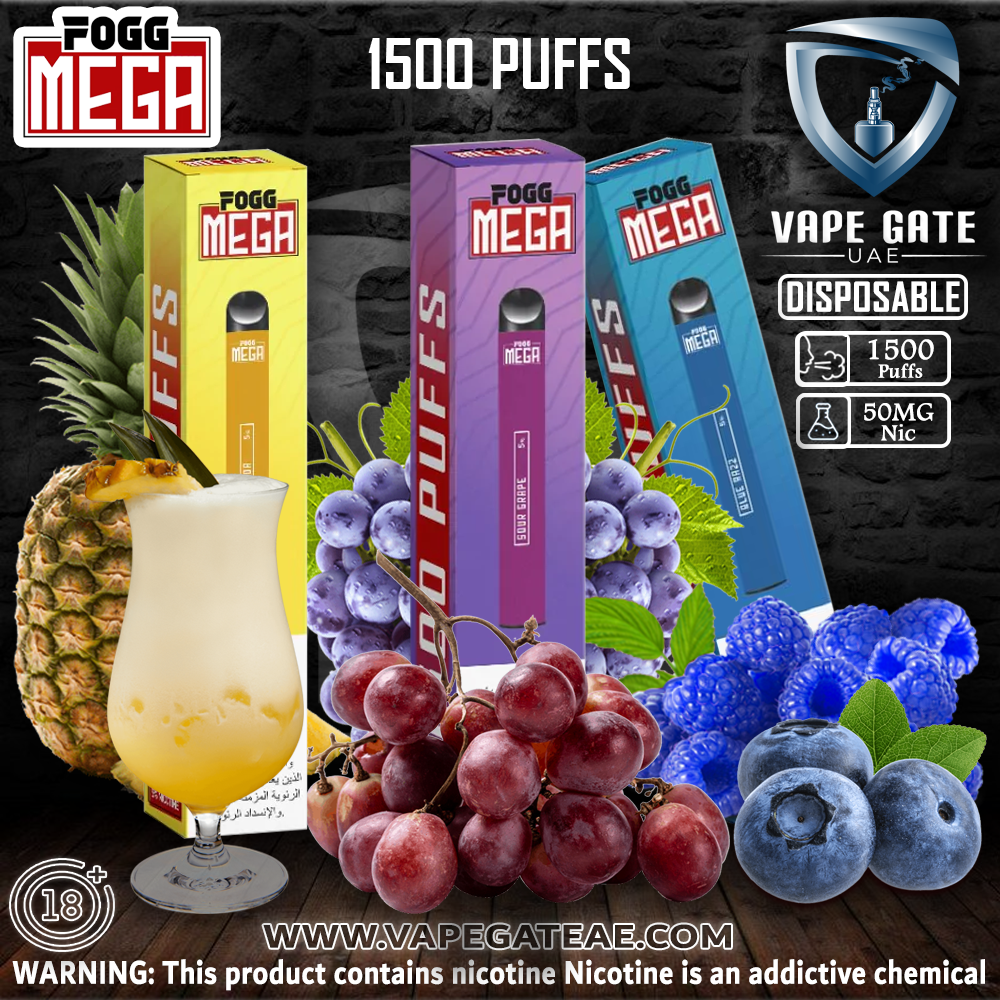 Fogg Mega Disposable Vape (1500 Puffs)