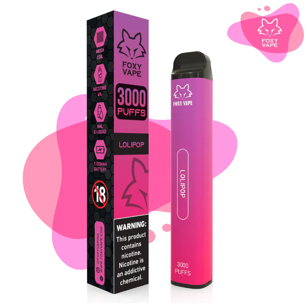 Foxy Vape Disposable Vape (3000 Puffs)