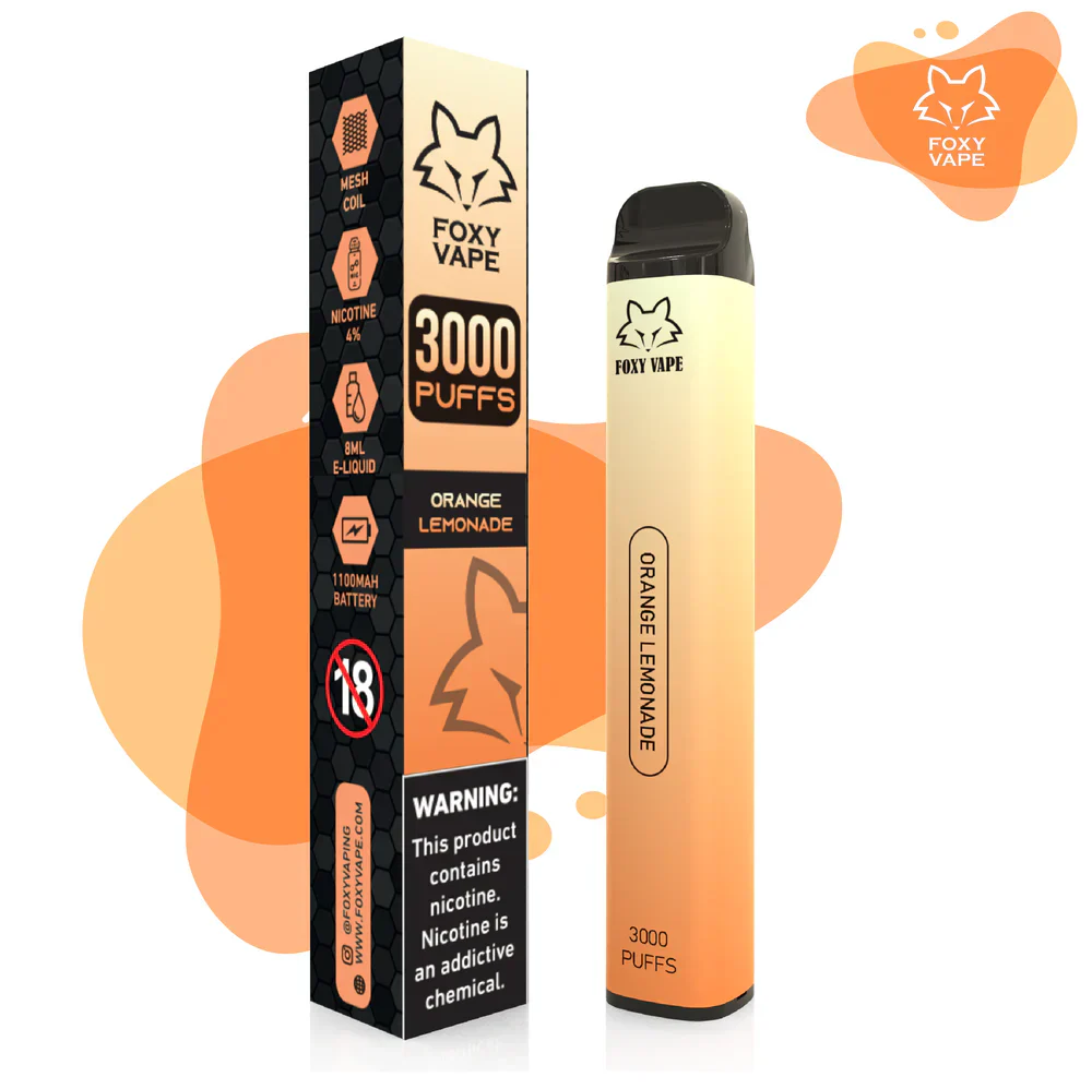 Foxy Vape Disposable Vape (3000 Puffs)