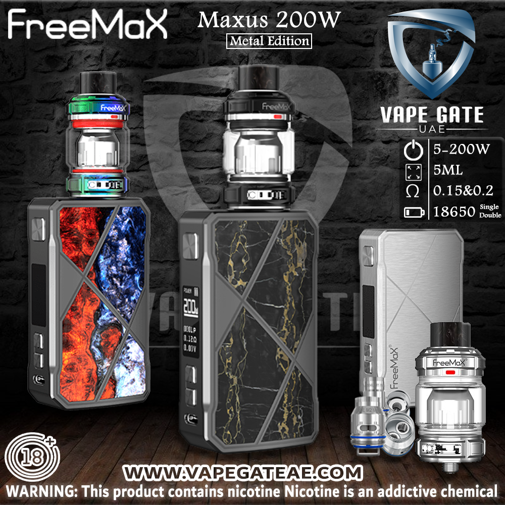 Freemax Maxus 200W TC Kit