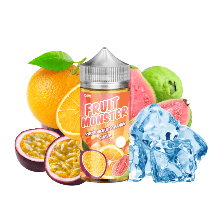 Passionfruit Orange Guava Ice - Jam Monster - Frozen Fruit Monster