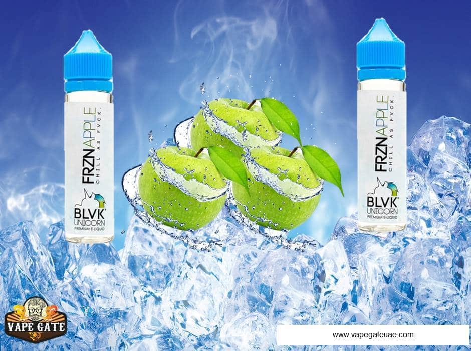 FRZN Apple - BLVK Unicorn (Double Apple Menthol)