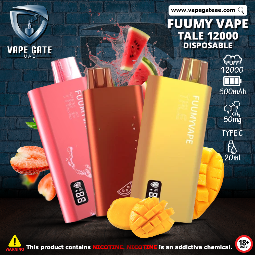 FUUMYVAPE TALE DISPOSABLE VAPE (12,000 PUFFS)