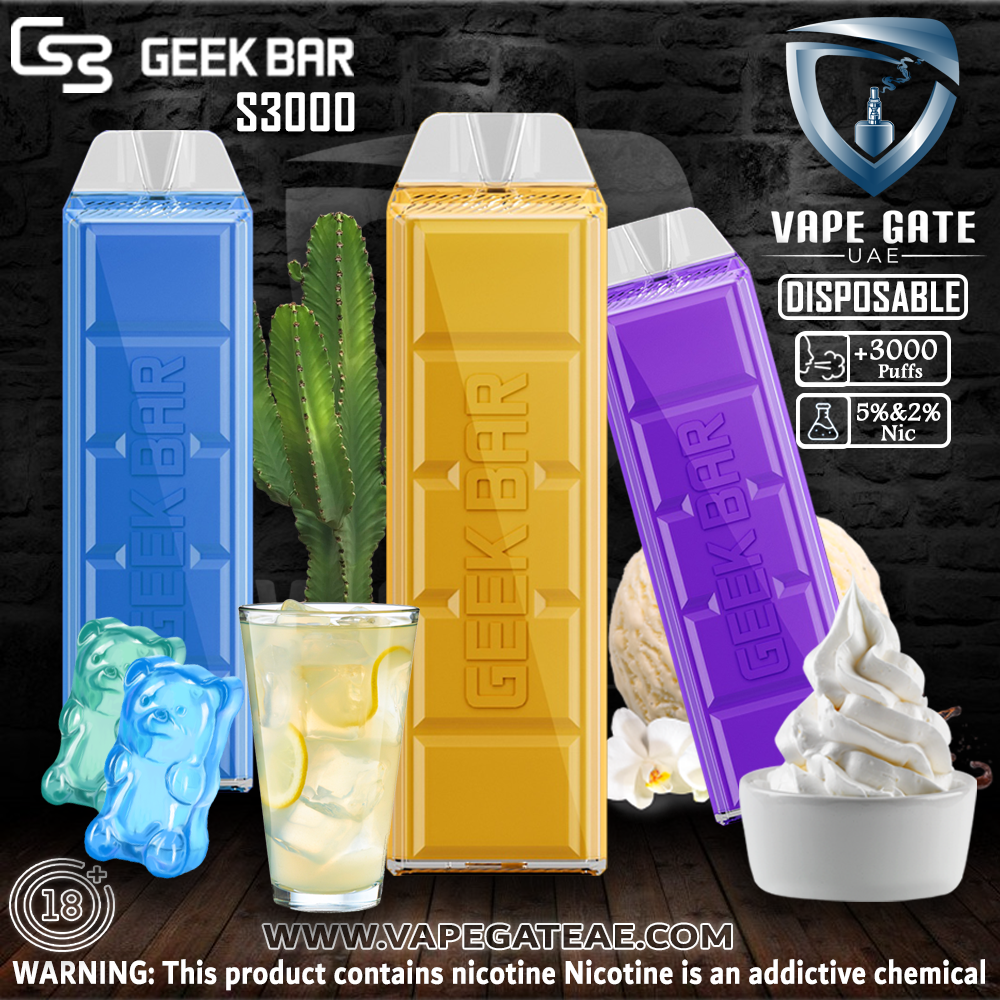 Geek Bar S3000 Disposable Pod Device (1000mAh) 20&50mg