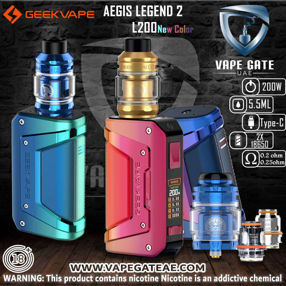 GEEKVAPE L200 AEGIS LEGEND 2 200W STARTER KIT