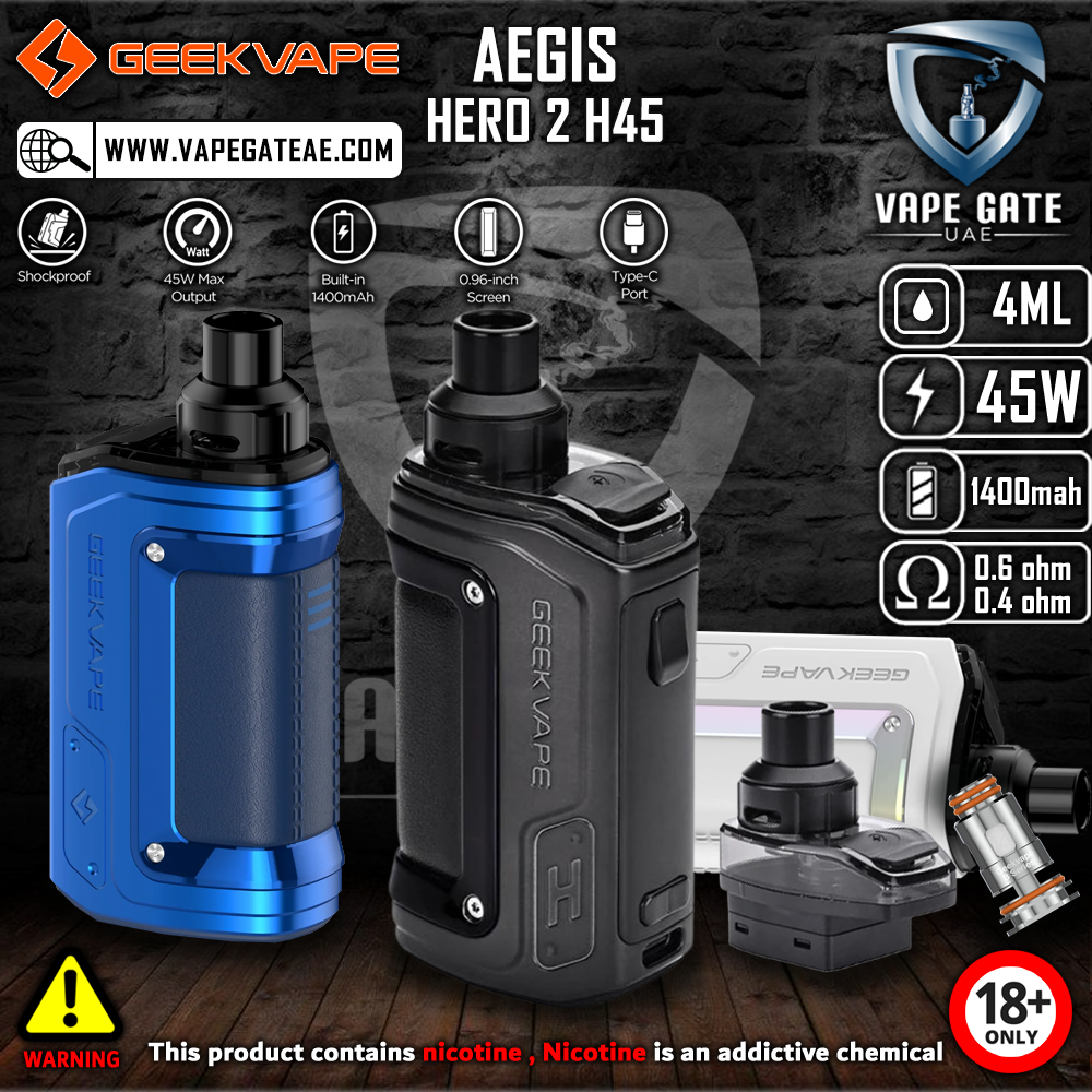 GEEKVAPE H45 Aegis Hero 2 Vape Kit 1400mah