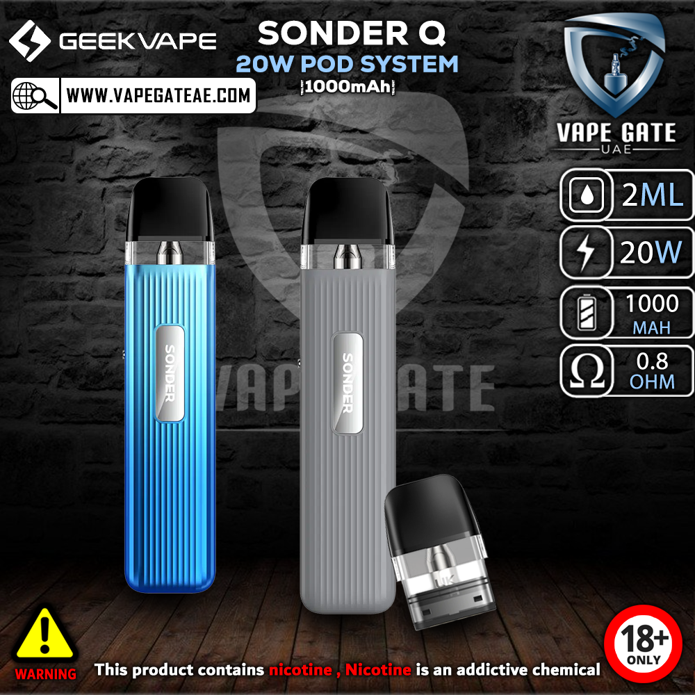 GEEKVAPE SONDER Q 20W POD SYSTEM (1000mAh)