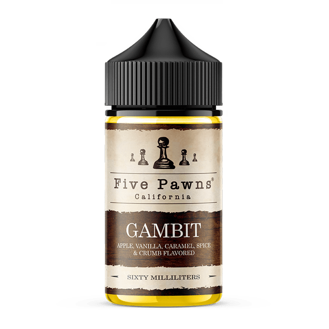 Gambit - 60ml E liquid by Five Pawns California