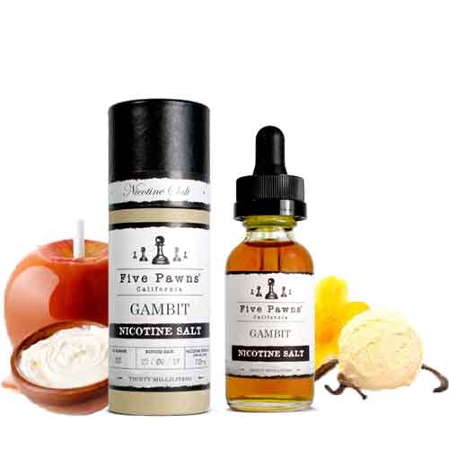 Gambit - 30ml SaltNic by Five Pawns California