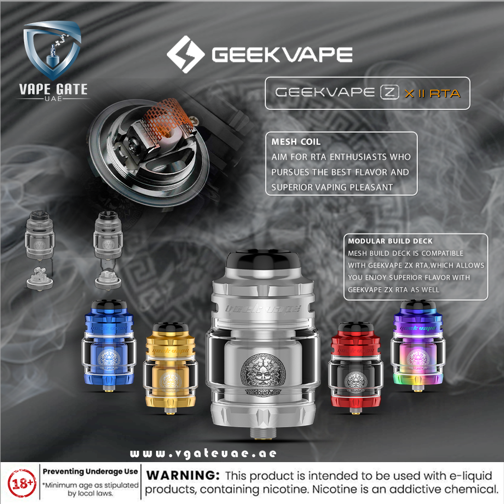 GEEKVAPE ZEUS X MESH TANK (X II RTA)