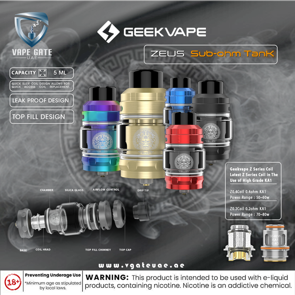 GEEKVAPE ZEUS SUB-OHM TANK