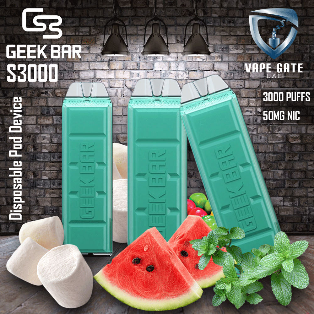 Geek Bar S3000 Disposable Pod Device (1000mAh) 20&50mg