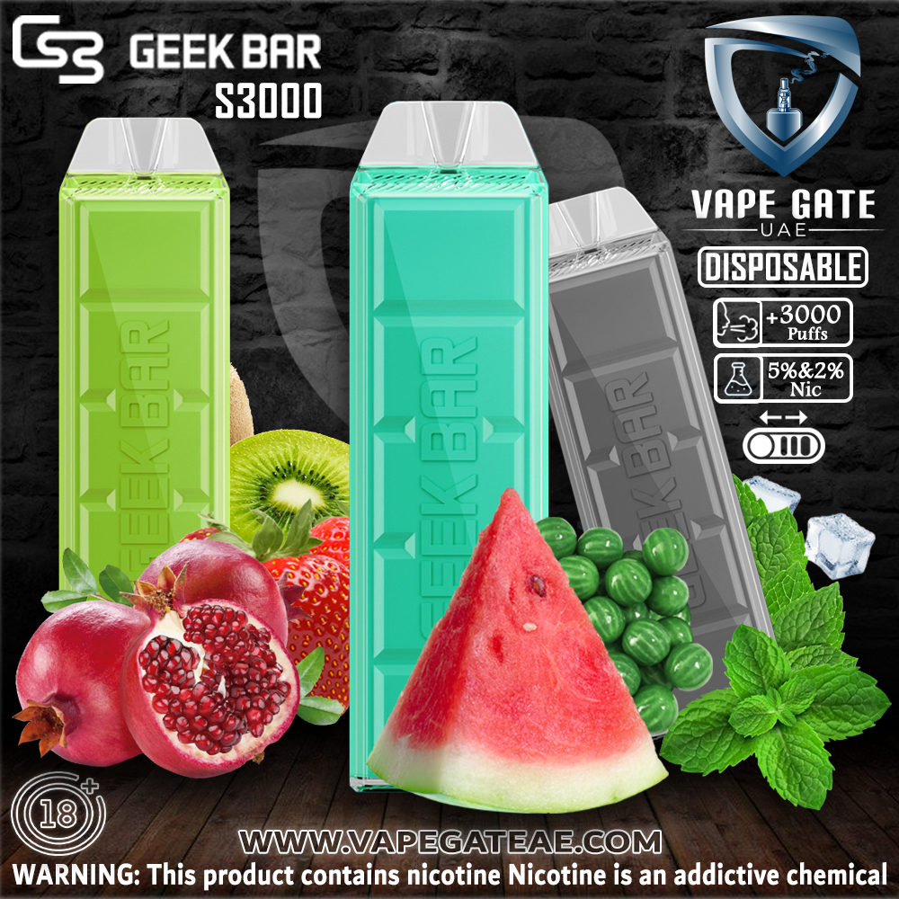 Geek Bar S3000 Disposable Pod Device (1000mAh) 20&50mg