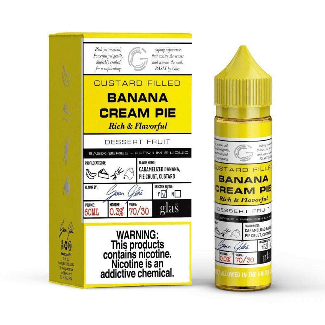 Basix Series Banana Cream Pie E Liquid