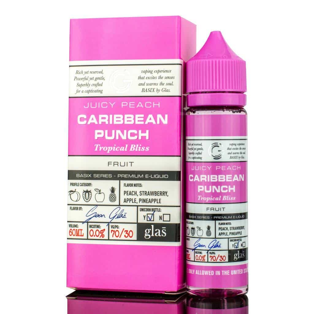 Basix Series Juicy Peach Caribbean Punch E Liquid