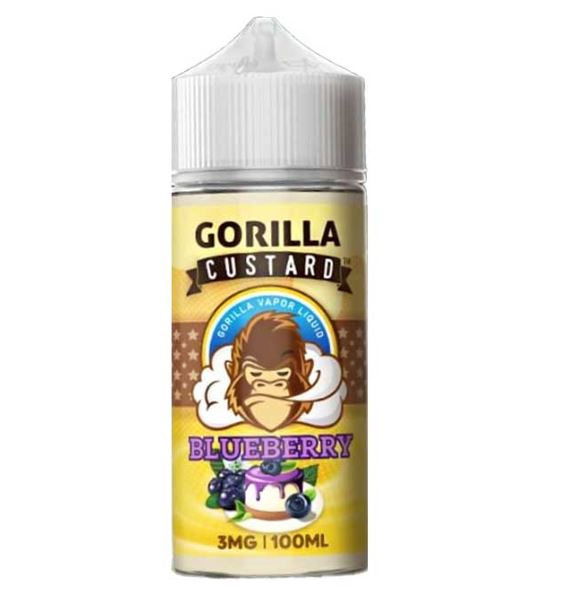 Gorilla Custard Blueberry E Liquid by E&B Flavor