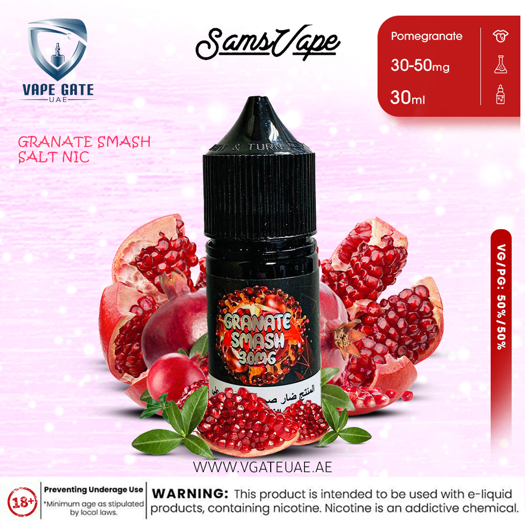 GRANATE SMASH SALT NIC - SAMS VAPE