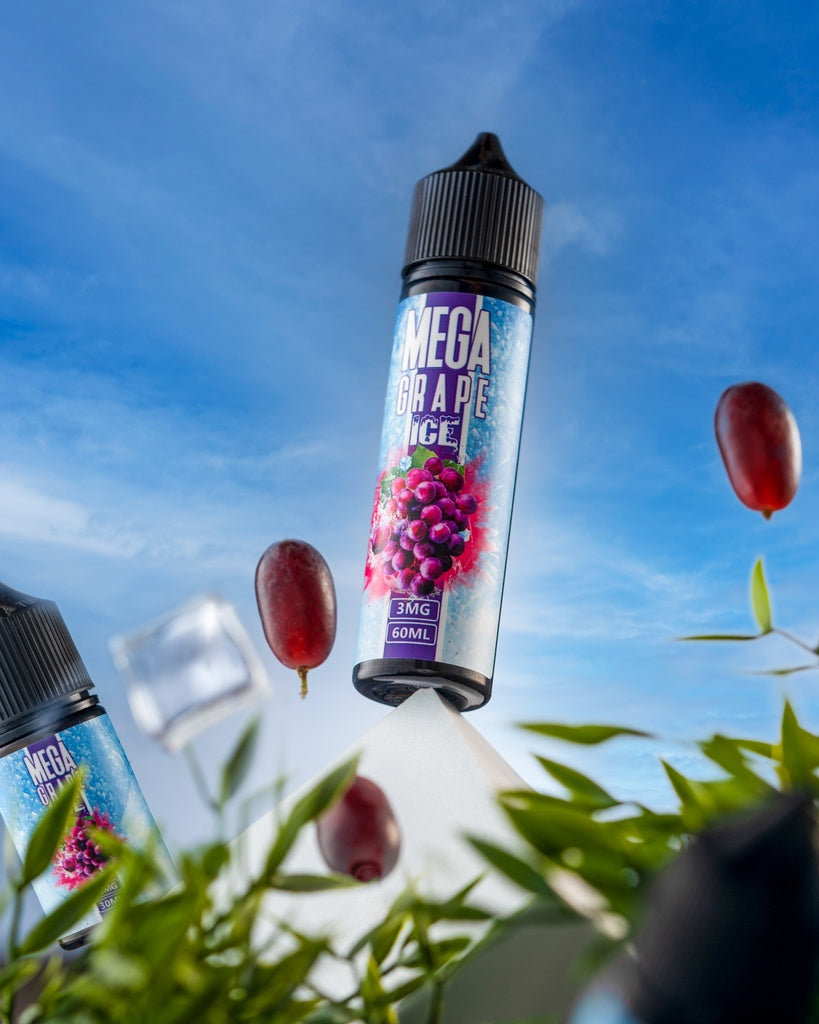 Mega Grape Ice 60ml E Liquid - Grand E-Liquid