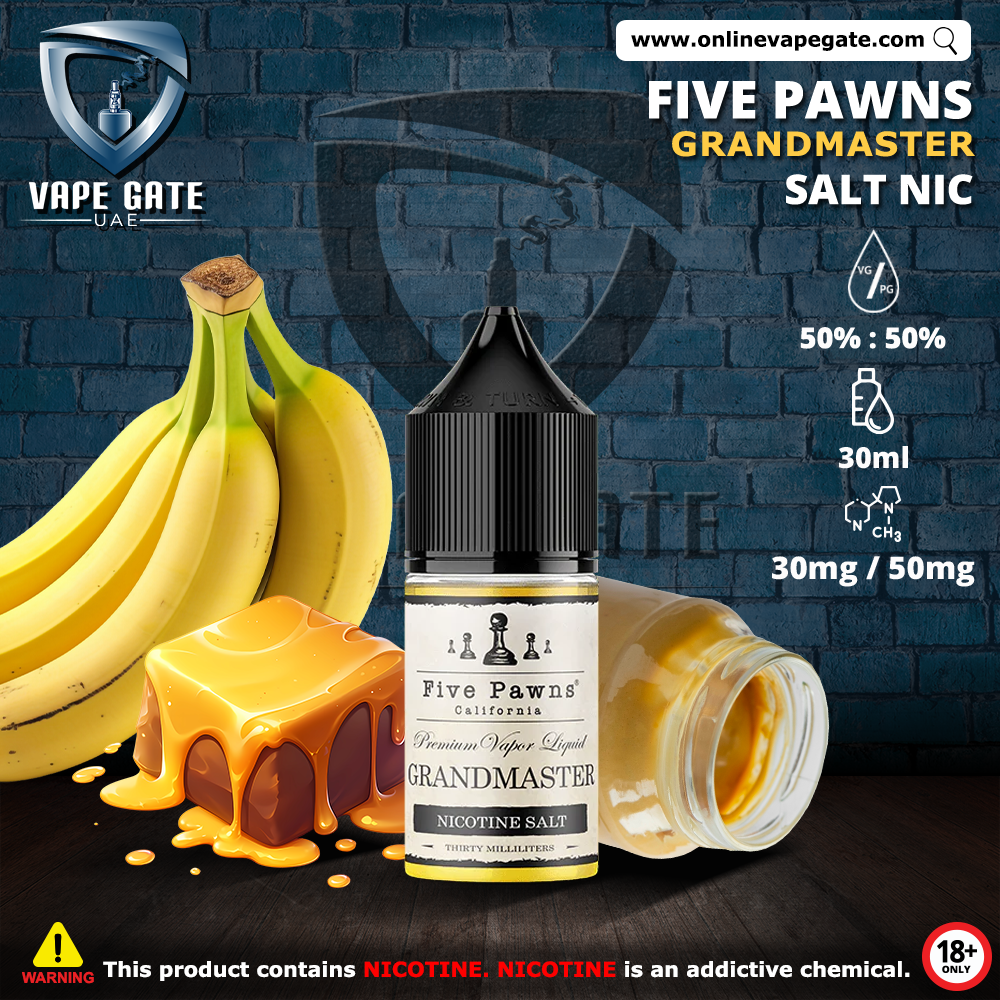 Grandmaster - 30ml SaltNic by Five Pawns California